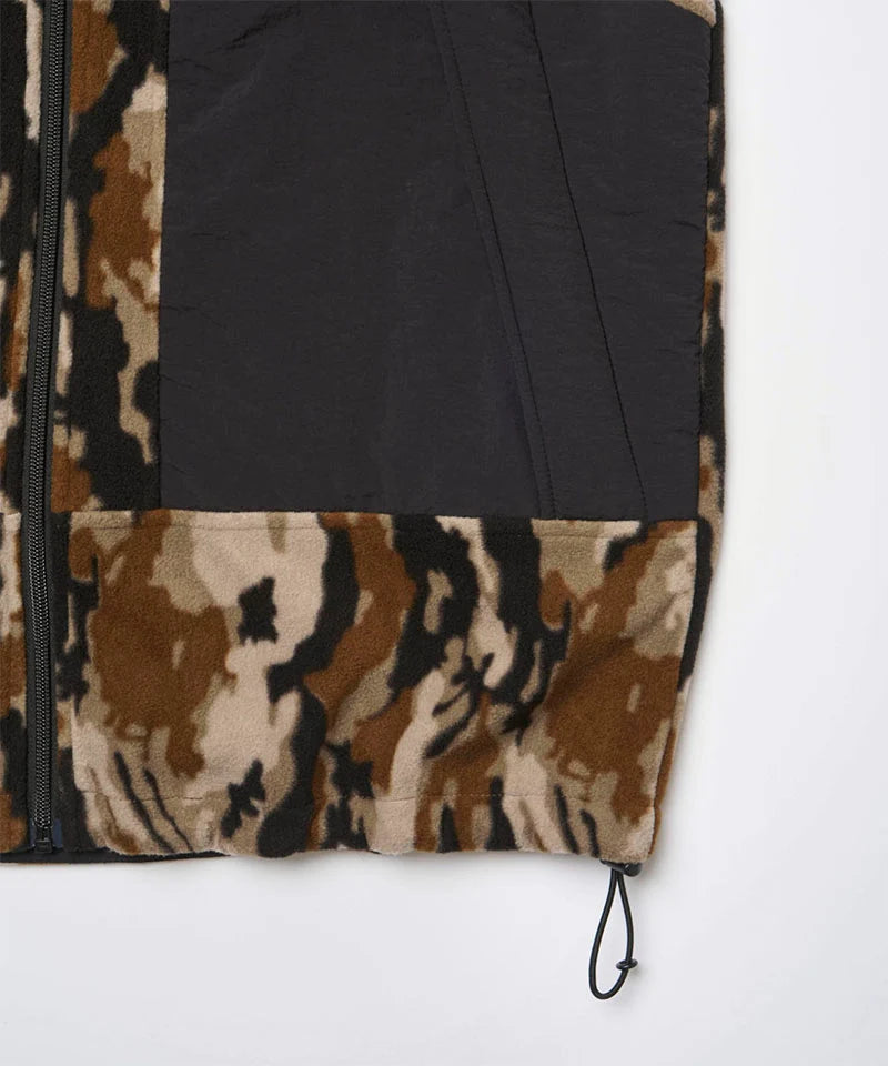 Gramicci - Thermal Fleece Vest Bark Camo-3