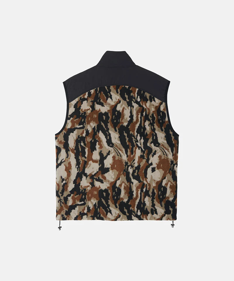 Gramicci - Thermal Fleece Vest Bark Camo-5