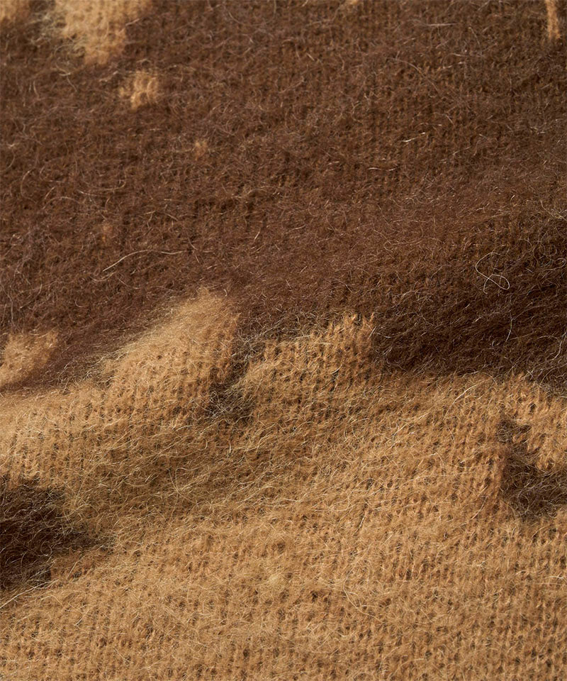 Gramicci - Mohair Splatter Sweater Taupe-6