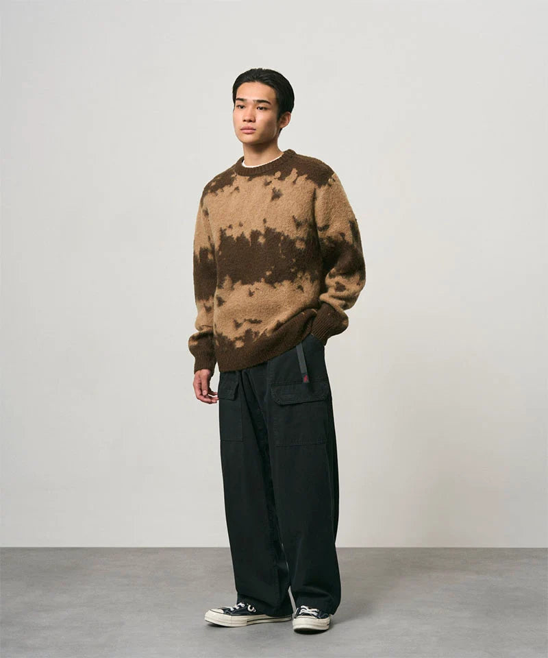 Gramicci - Mohair Splatter Sweater Taupe