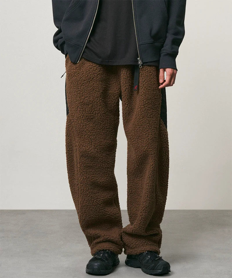 Gramicci - Reversible Sherpa Pant Dark Brown/Black-2