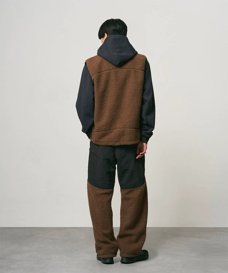 Gramicci - Reversible Sherpa Pant Dark Brown/Black-4
