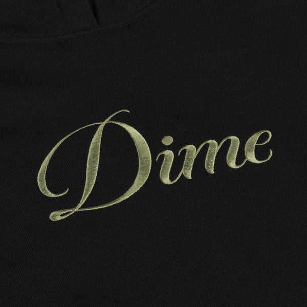 Dime - Cursive Hoodie Black