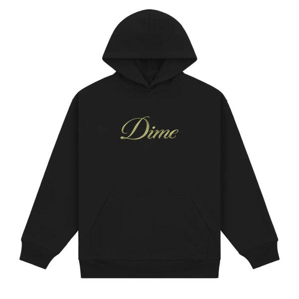 Dime - Cursive Hoodie Black