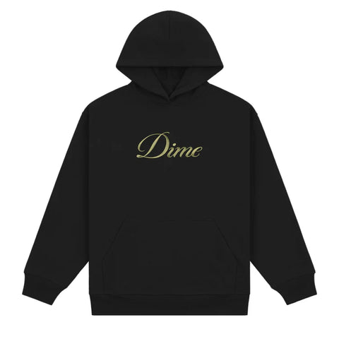 Dime - Cursive Hoodie Black