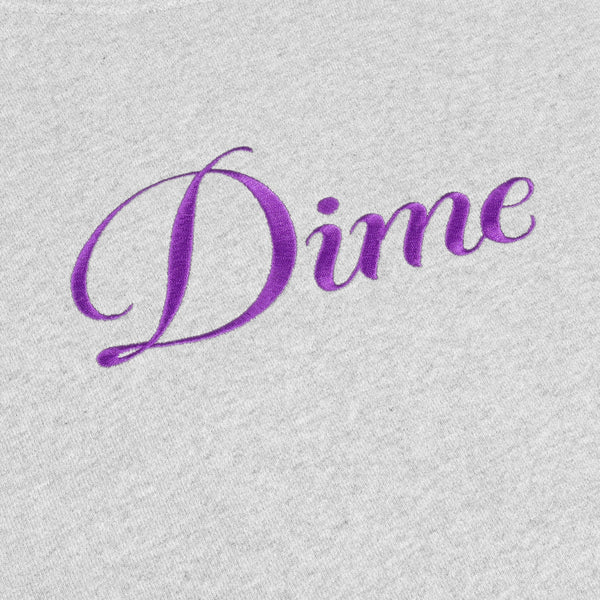 Dime - Cursive Hoodie Grey