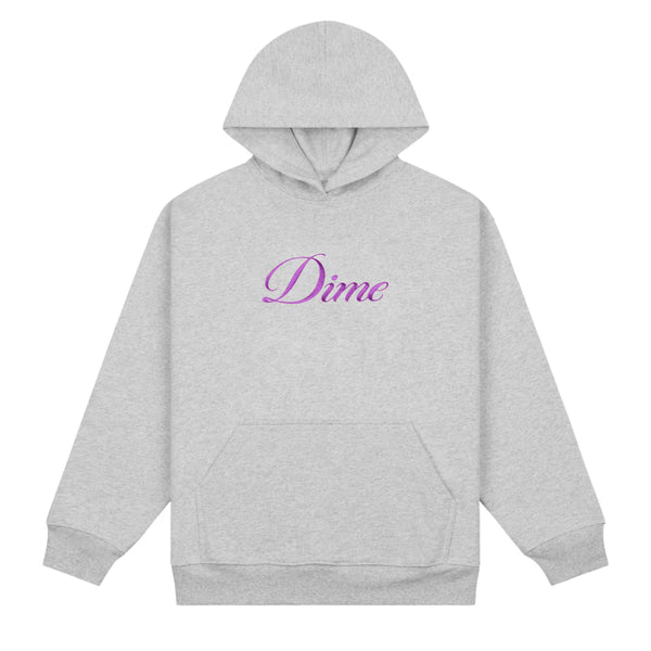 Dime - Cursive Hoodie Grey