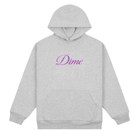 Dime - Cursive Hoodie Grey
