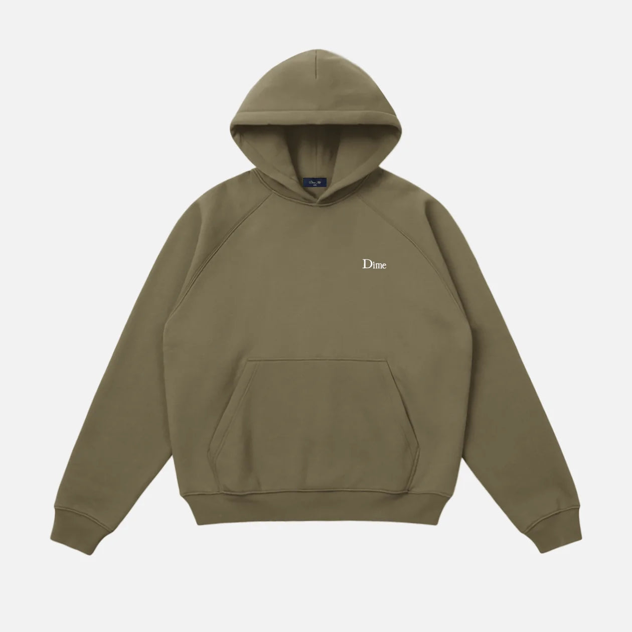 Dime - Classic Small Logo Hoodie Ivy Green-1