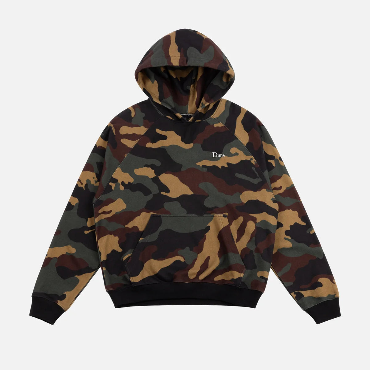 Dime - Classic Logo Hoodie Dark Camo