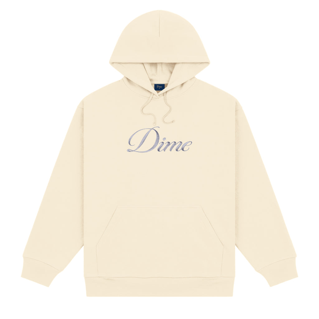 Dime - Cursive Logo Hoodie Fog