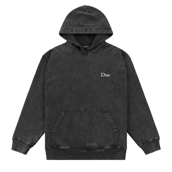 Dime - Classic French Terry Hoodie ~ Faded Black
