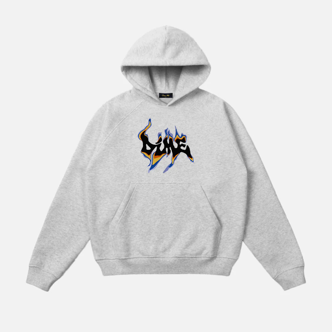 Dime - Oil Hoodie Heather Grey