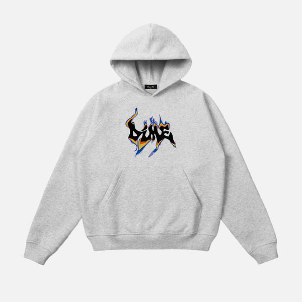 Dime - Oil Hoodie Heather Grey