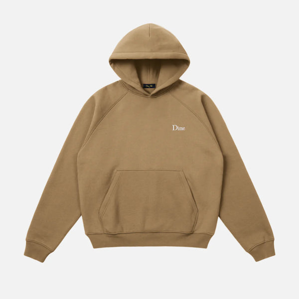 Dime - Classic Small Logo Hoodie Tan