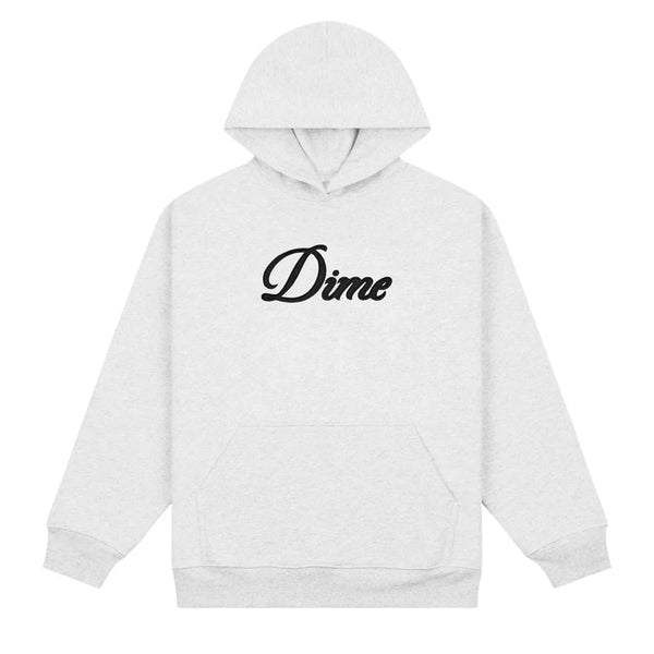 Dime - Cursive Hoodie Ash Grey
