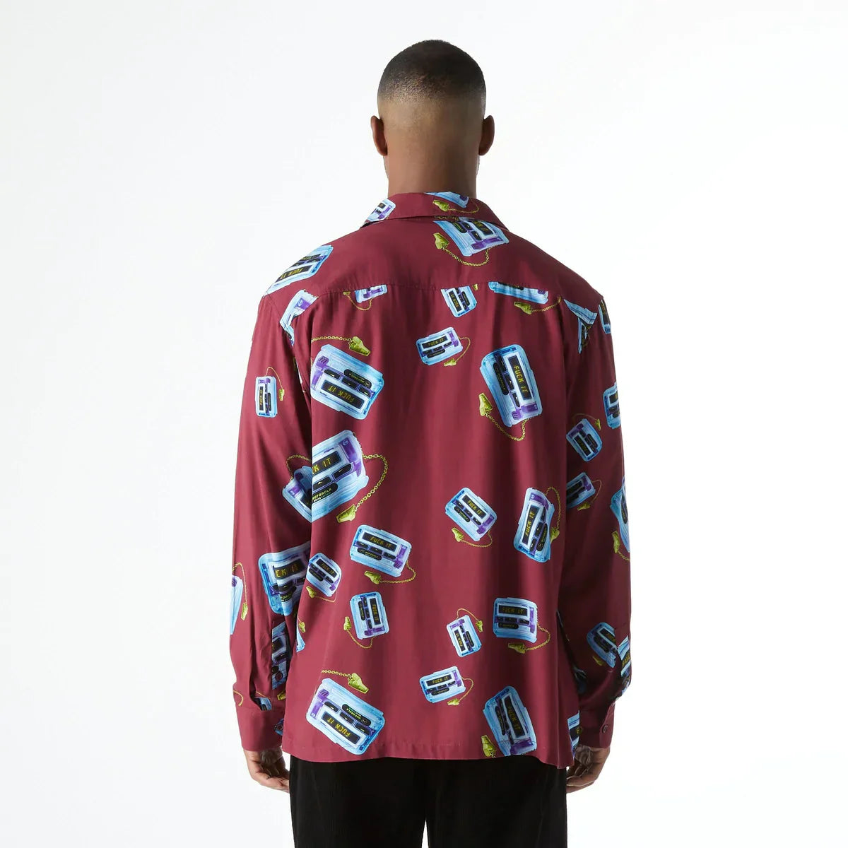 HUF - Huforola Long Sleeve Shirt Wine