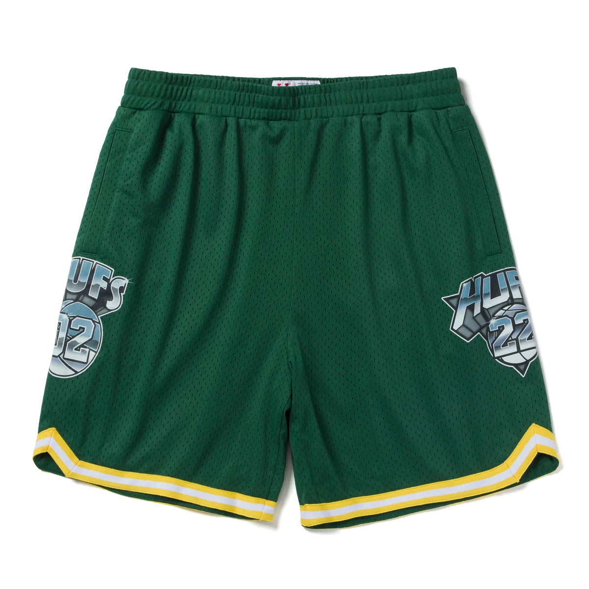 GQ232◇HUF : HUFS BASKETBALL SHORT◇M◇黒 HUFS-BASKETBALL-