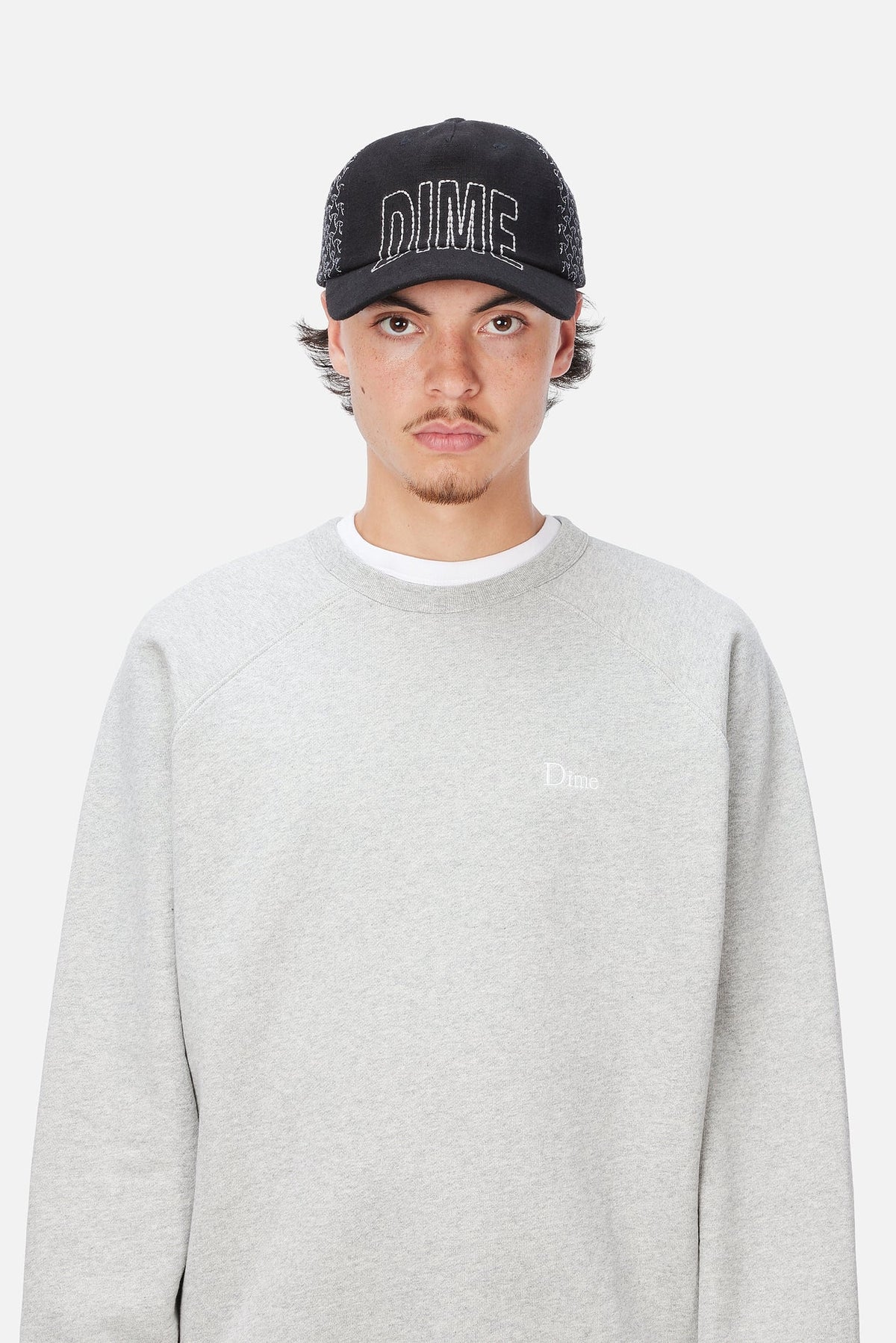 Dime - Allover Stitch Worker Cap Black