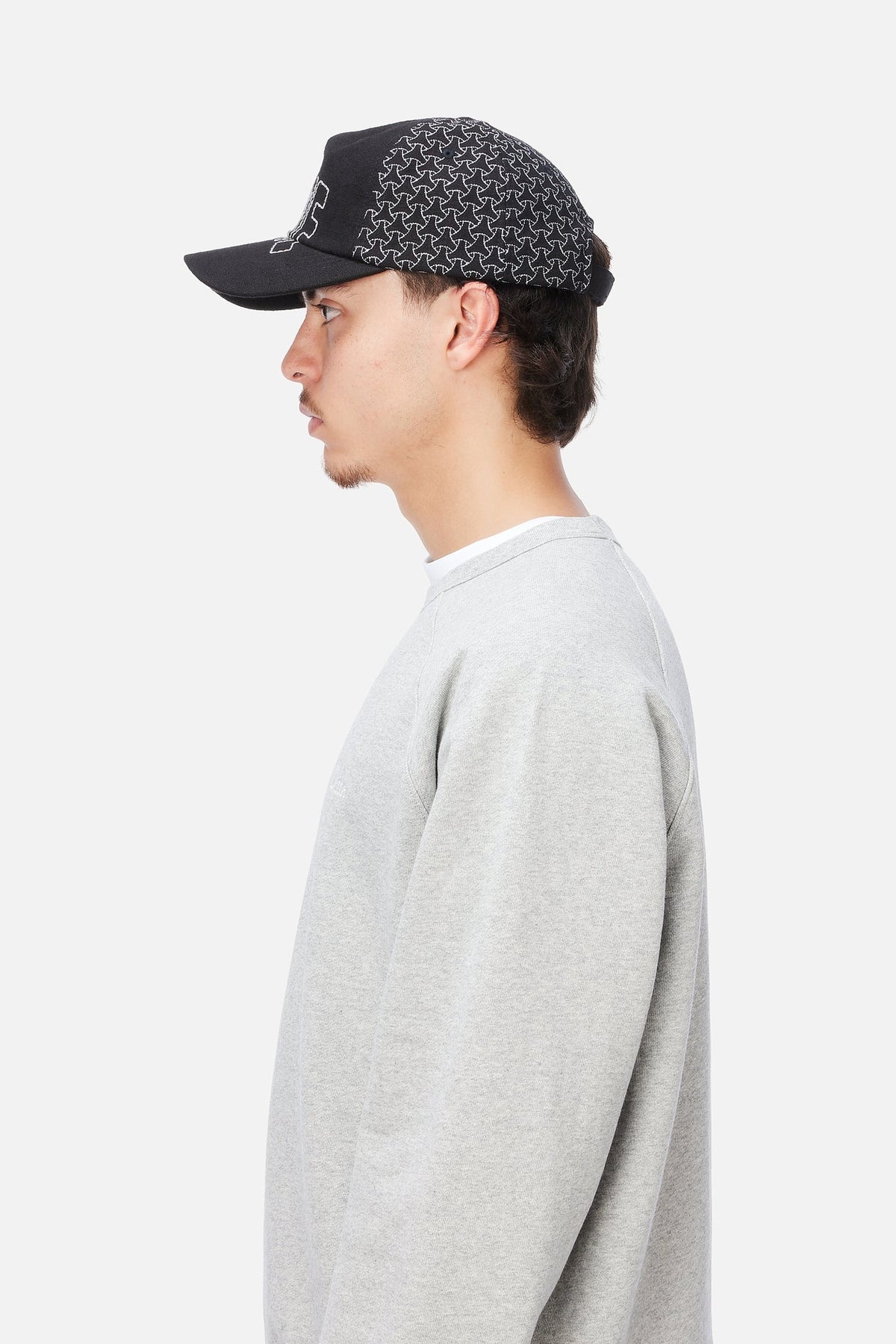 Dime - Allover Stitch Worker Cap Black