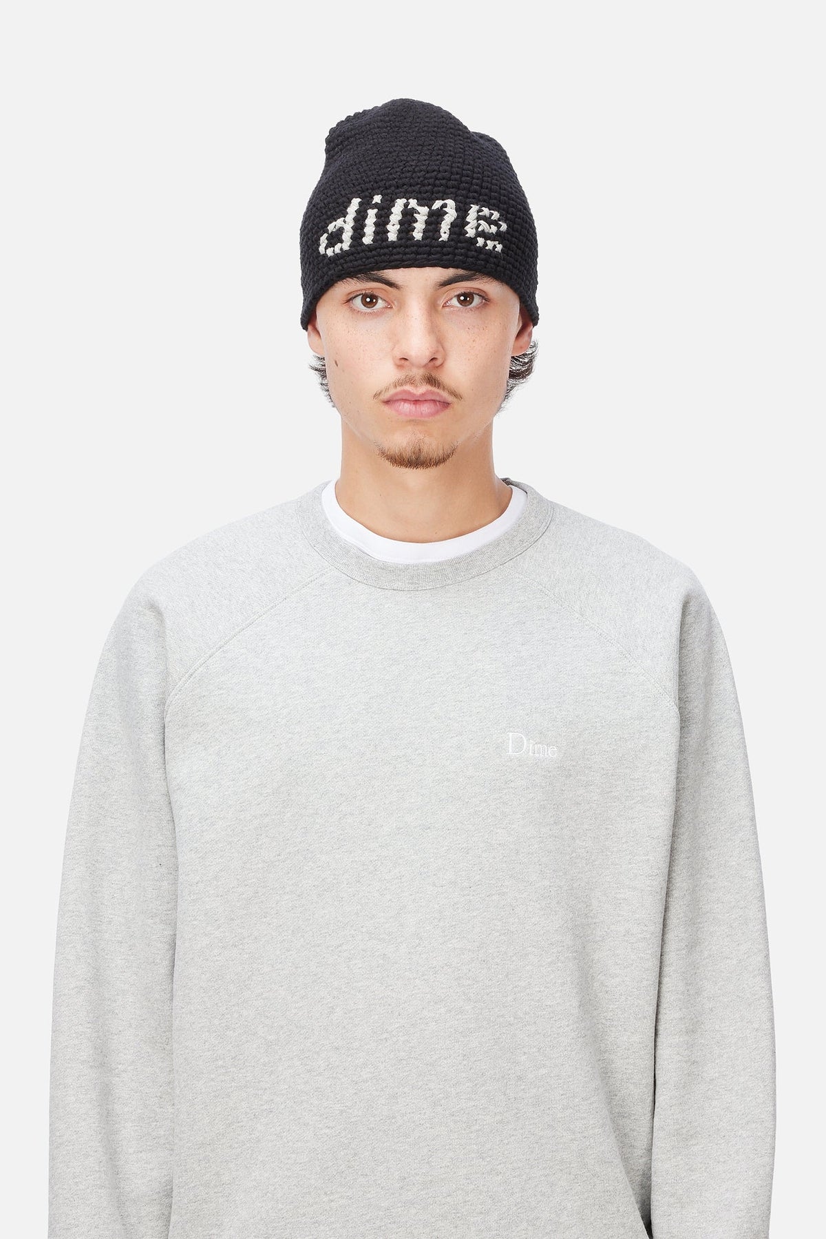 Dime - Crochet Skully Black