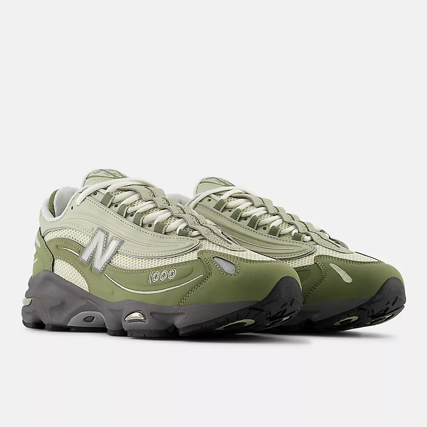 New Balance - 1000 Dark Olivine/Sea Salt-2