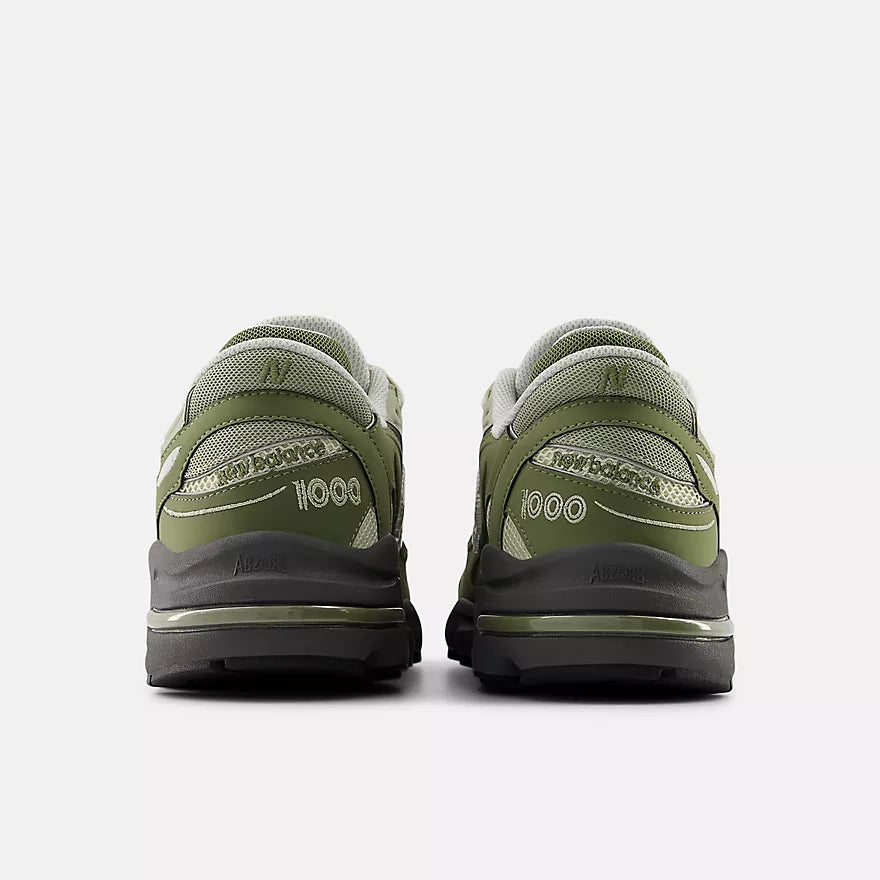 New Balance - 1000 Dark Olivine/Sea Salt-5