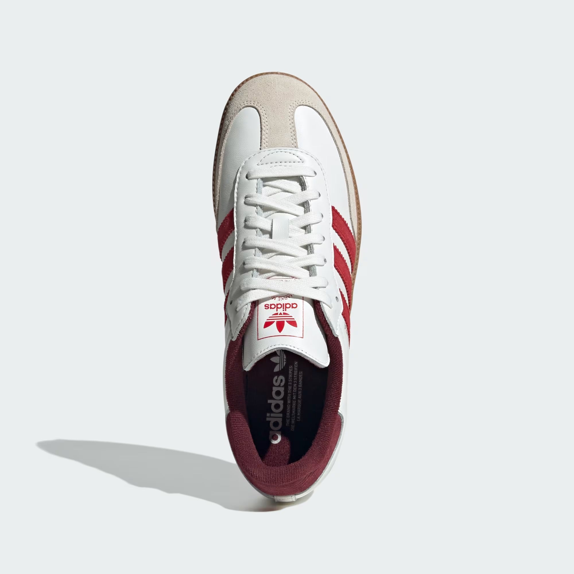 Adidas - Samba OG White/Scarlet/Red