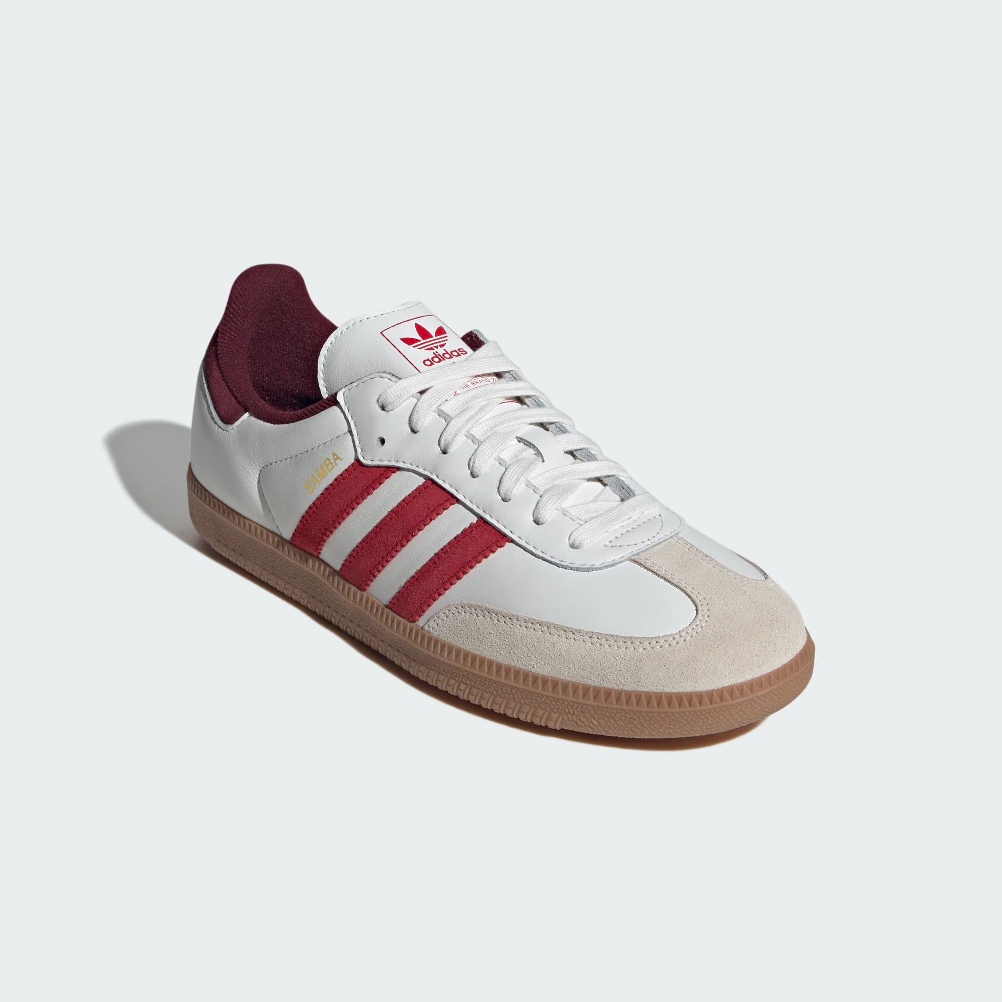 Adidas - Samba OG White/Scarlet/Red