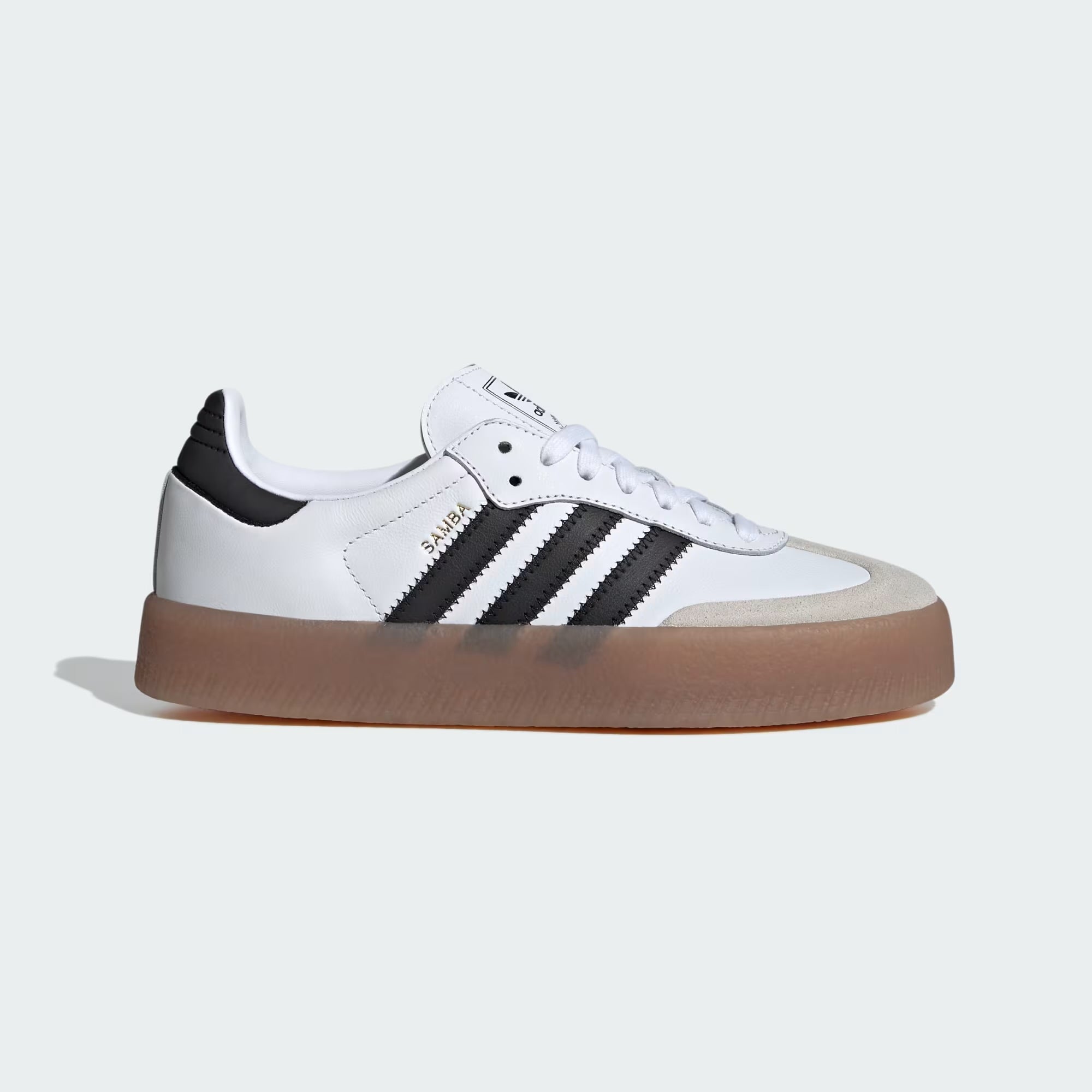 Adidas - W Sambae Cloud White/Core Black/Gold Metallic