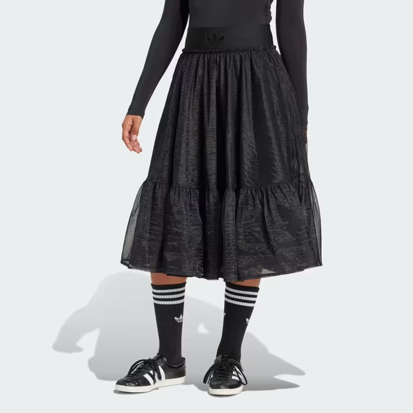 Adidas - W Waistband Tulle Maxi Skirt Black
