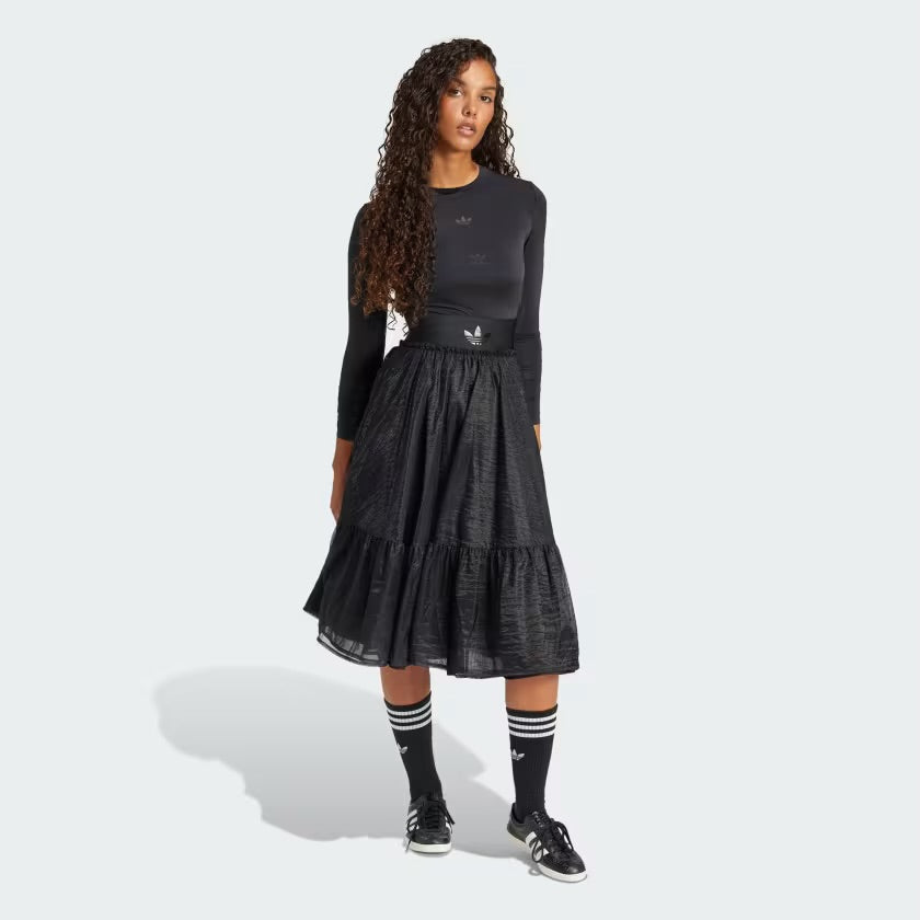 Adidas - W Waistband Tulle Maxi Skirt Black