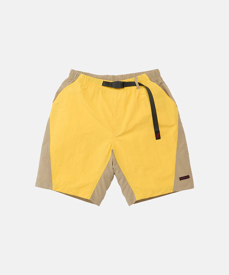 Gramicci - Nylon Block Short in Banana