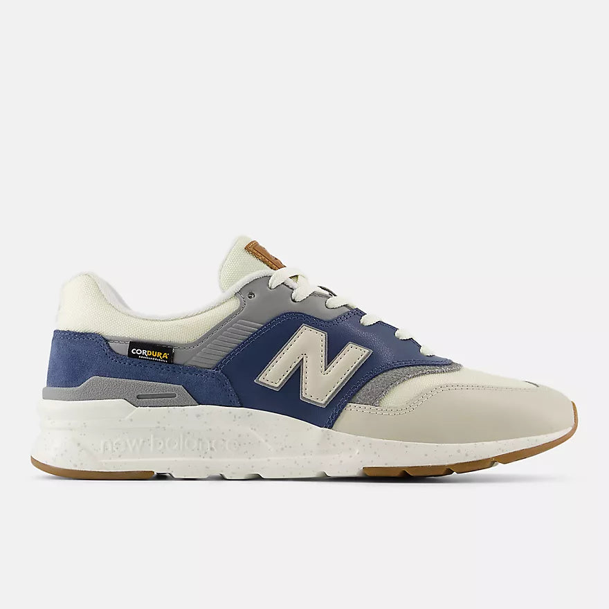 New Balance - 997 White/Sea Salt/Vintage Indigo-1
