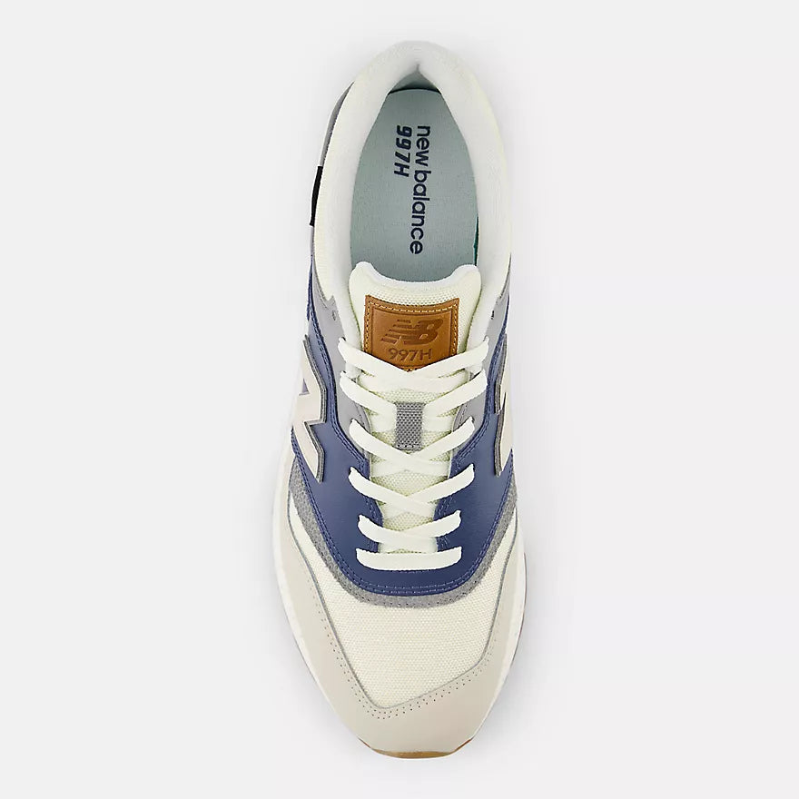 New Balance - 997 White/Sea Salt/Vintage Indigo-4