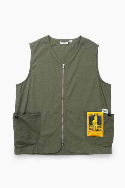 Service Works - Gardener Vest in Green