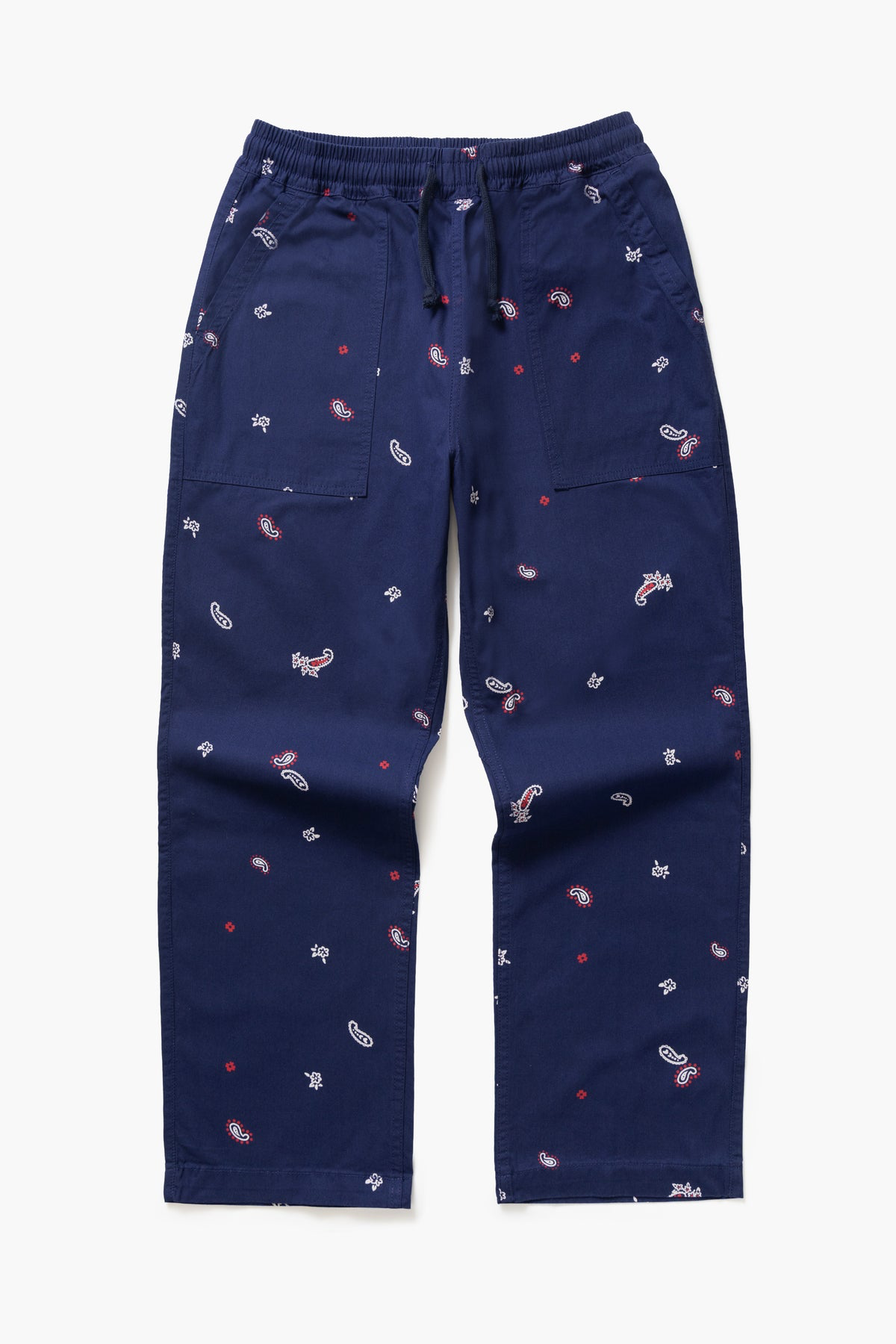 Service Works - Paisley Chef Pant in Royal Blue