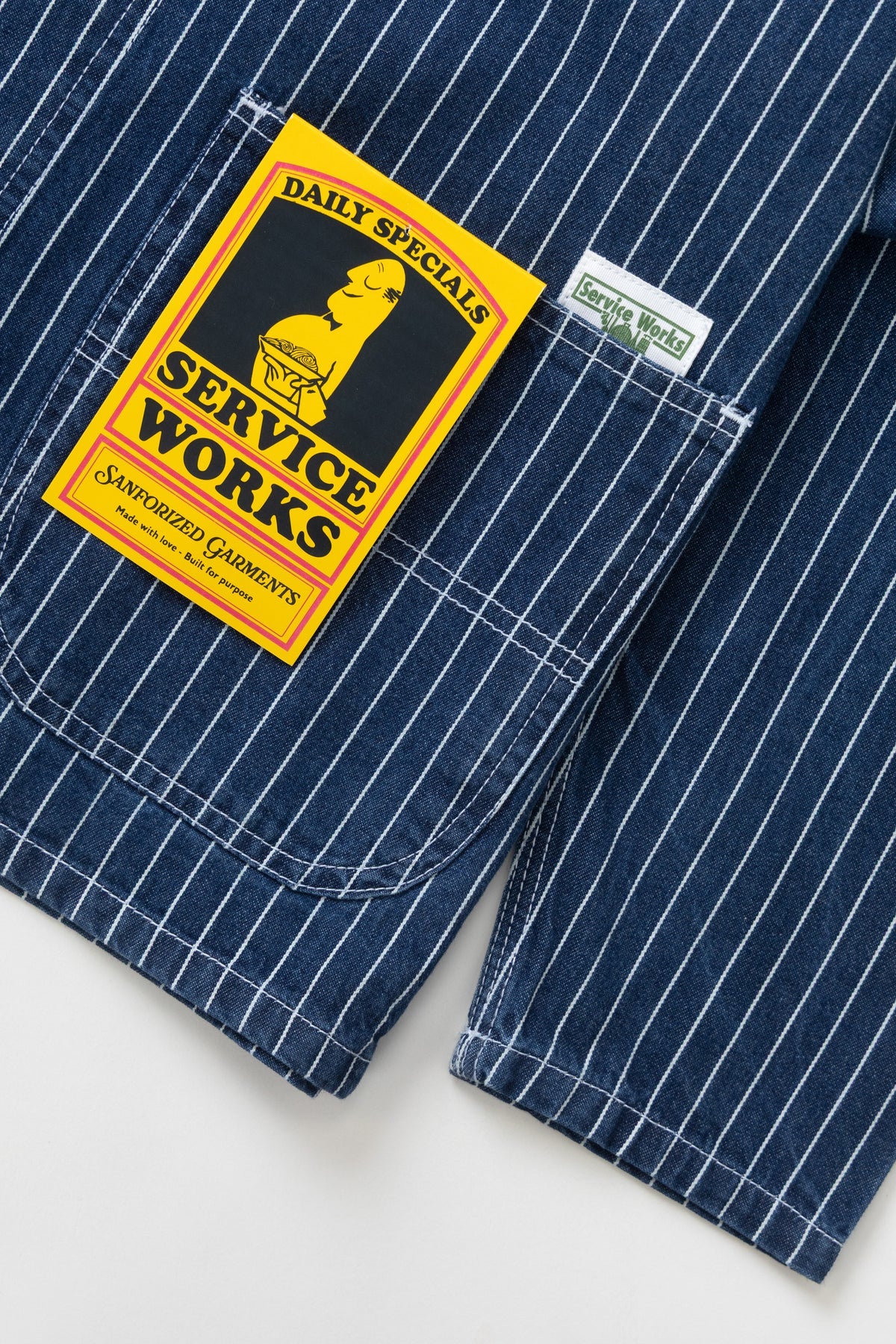 Service Works - Pinstripe Denim Coverall 2.0-4