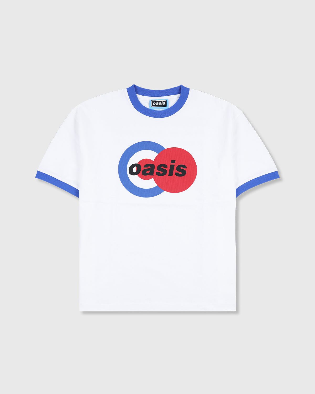Pleasures x Oasis - 1996 Ringer Shirt White-1