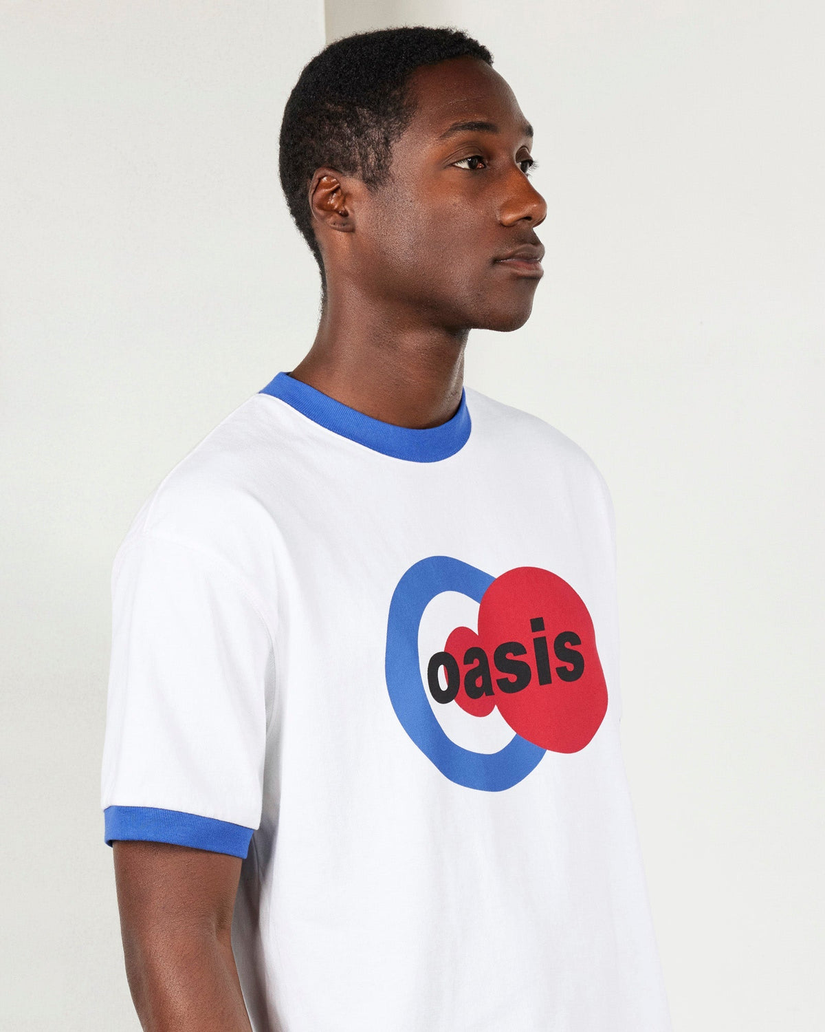 Pleasures x Oasis - 1996 Ringer Shirt White-3