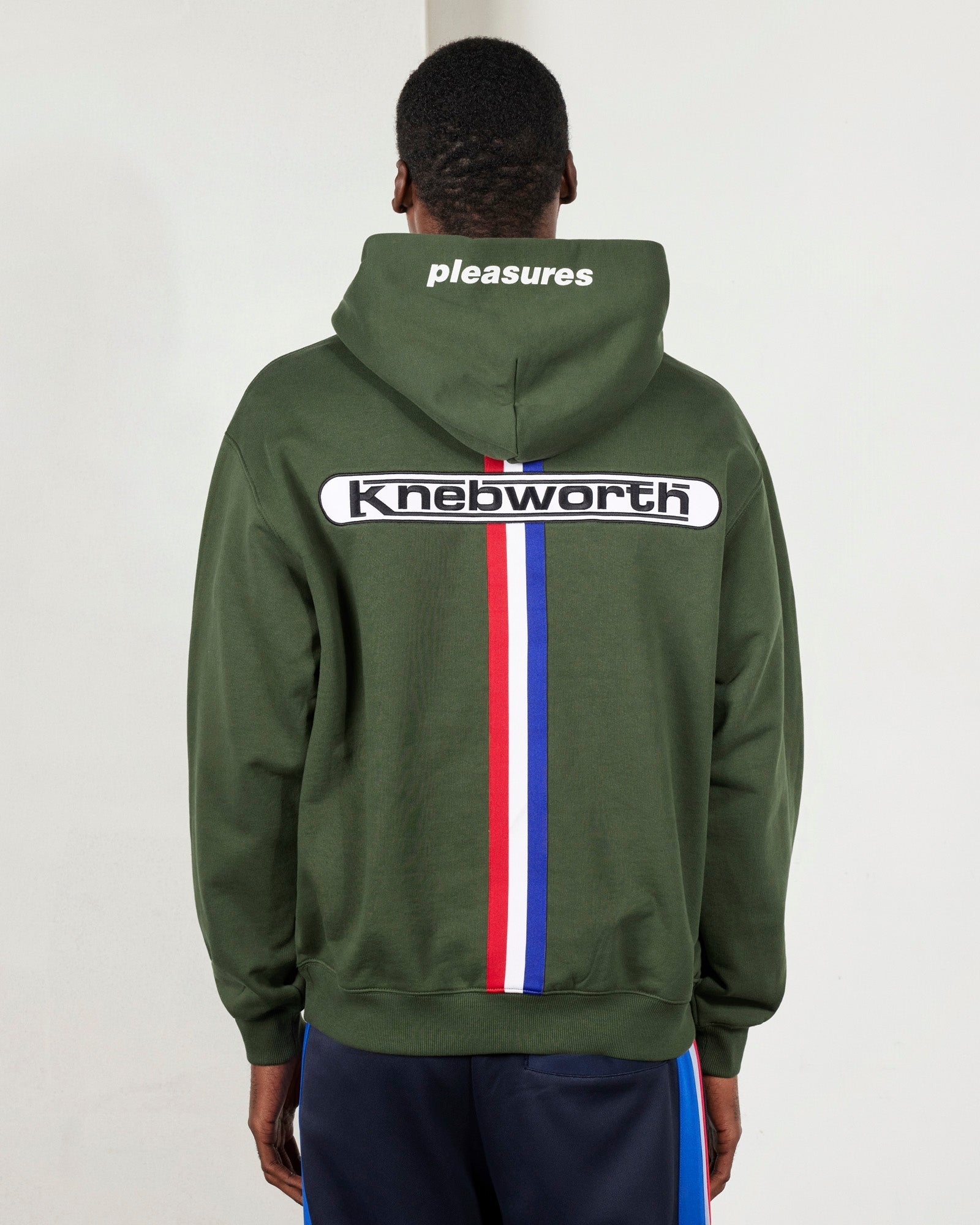 Pleasures x Oasis - Knebworth Hoodie Olive