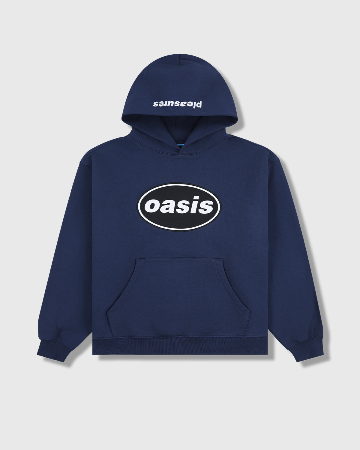 Pleasures x Oasis - Knebworth Hoodie Navy-1