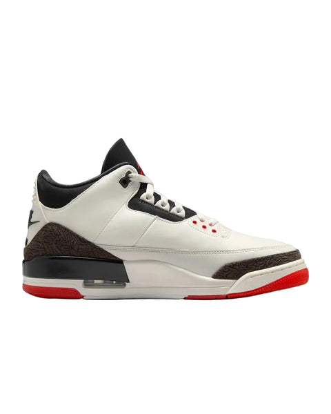 Nike - Air Jordan 3 Retro "Sail and University Red”