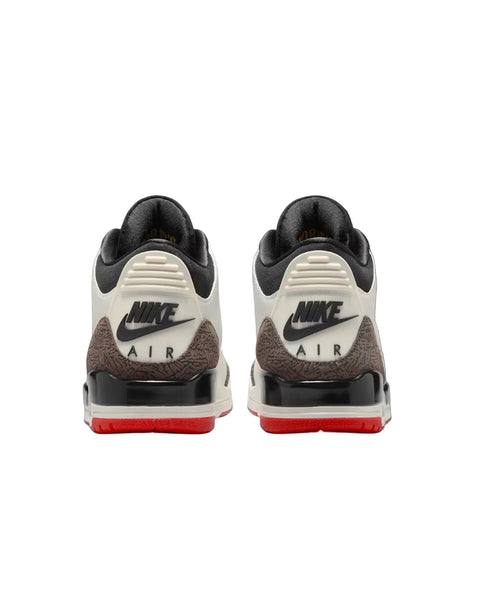 Nike - Air Jordan 3 Retro "Sail and University Red”