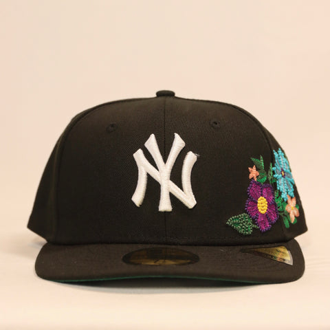 New Era - New York Yankees Hat ~ Tonal Floral/Black