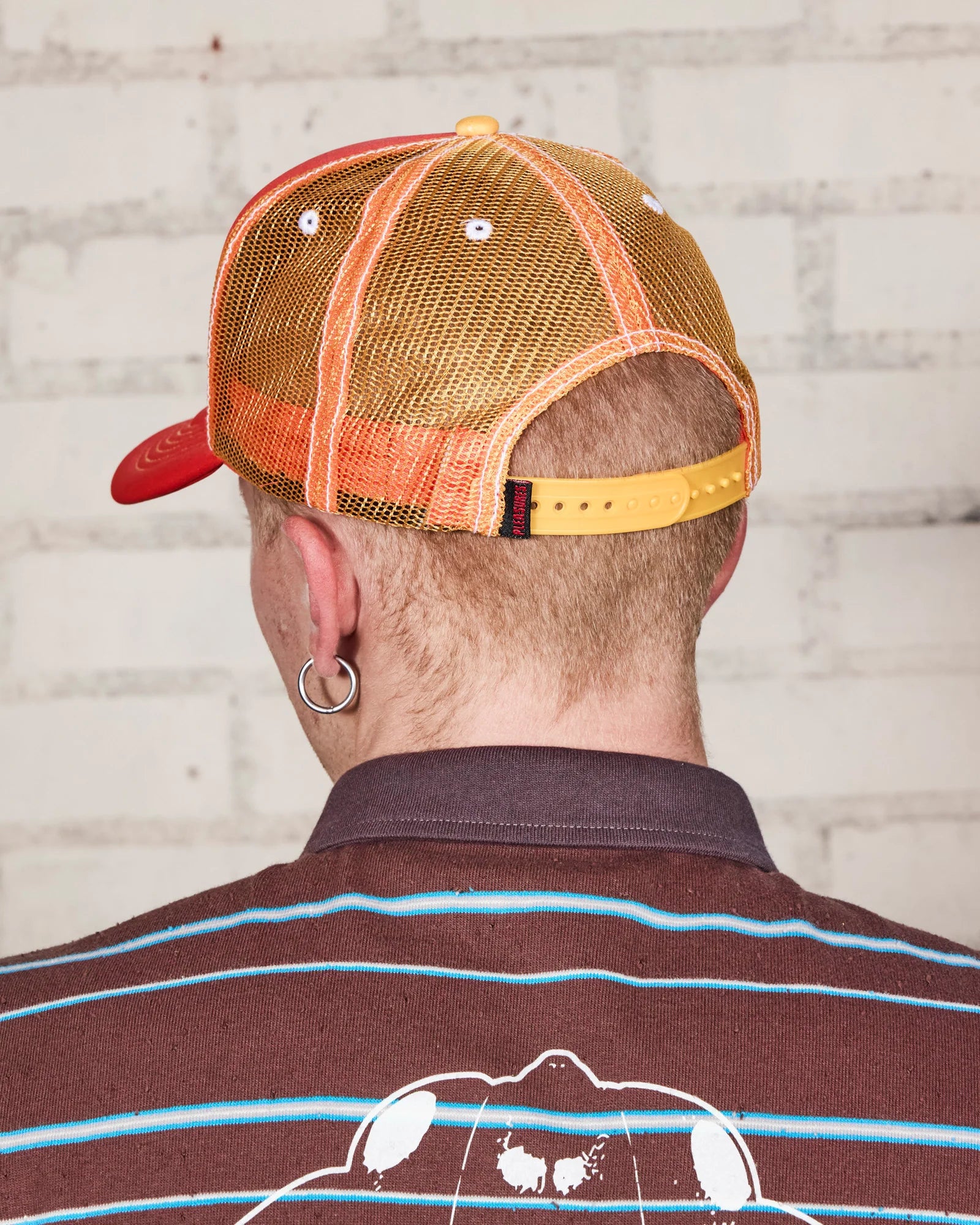 Pleasures x Primus - Mud Trucker Hat Orange-4