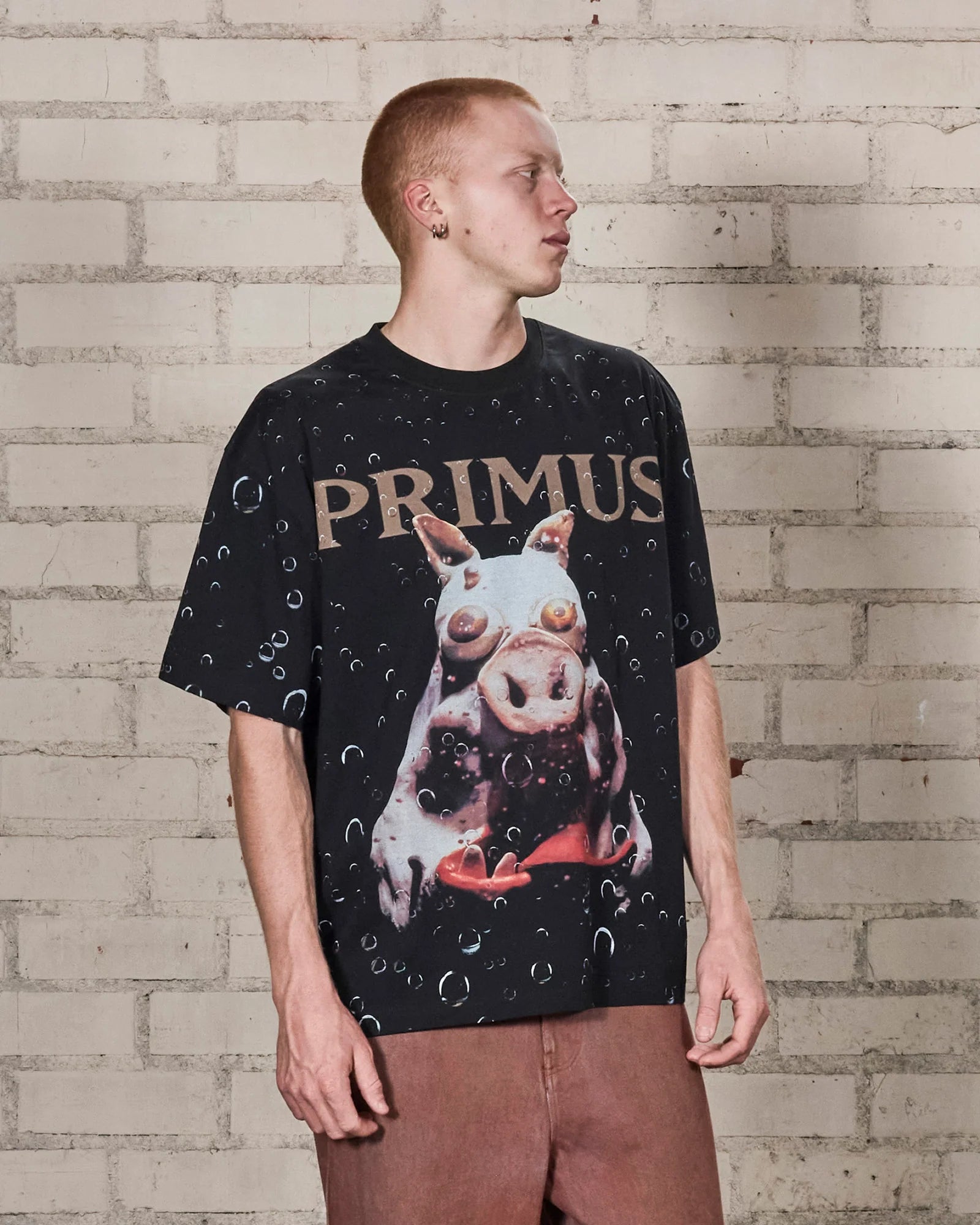 Pleasures x Primus - Pork Soda T-Shirt Black-4
