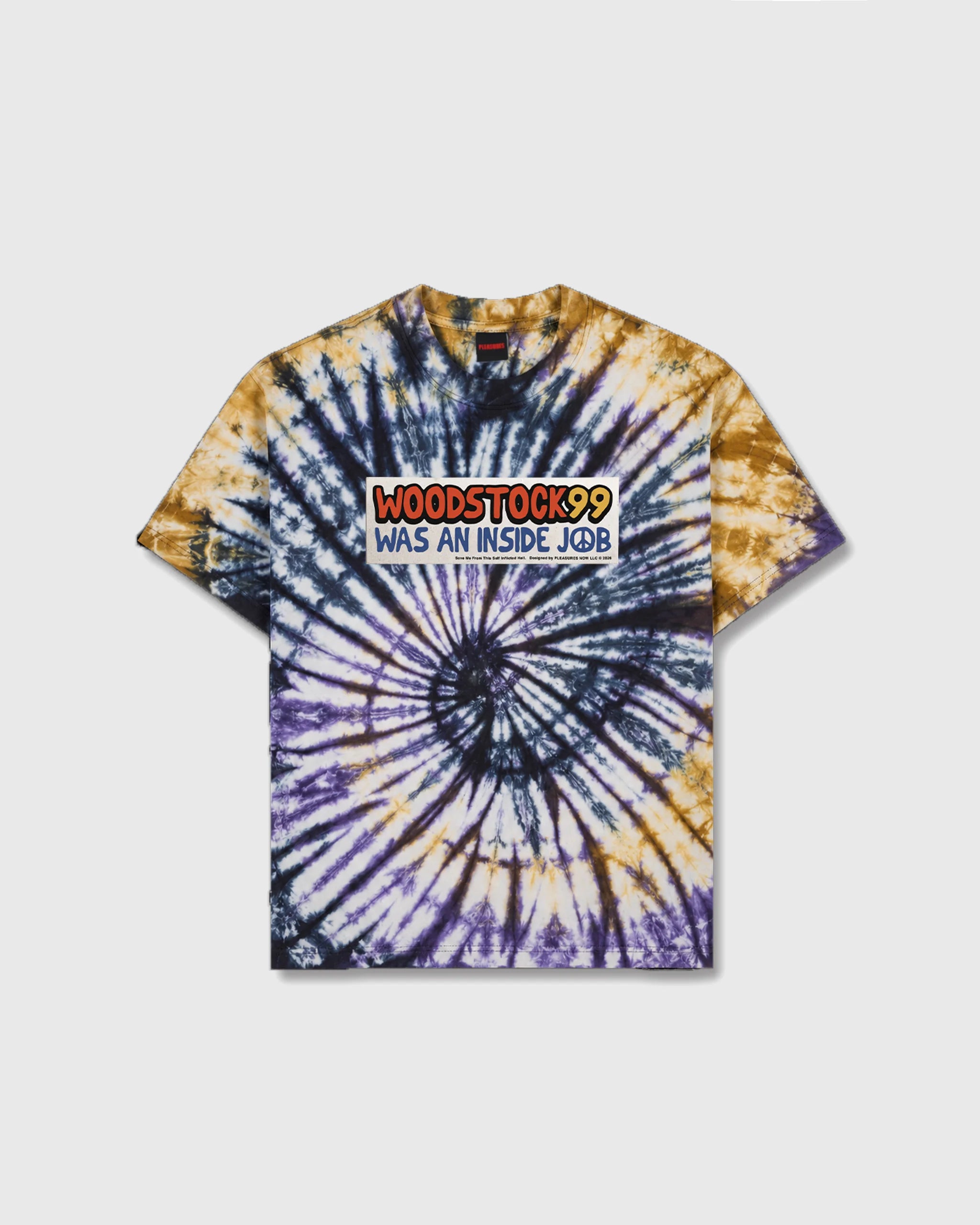 Pleasures x Primus - Inside Job T-Shirt Tie-Dye