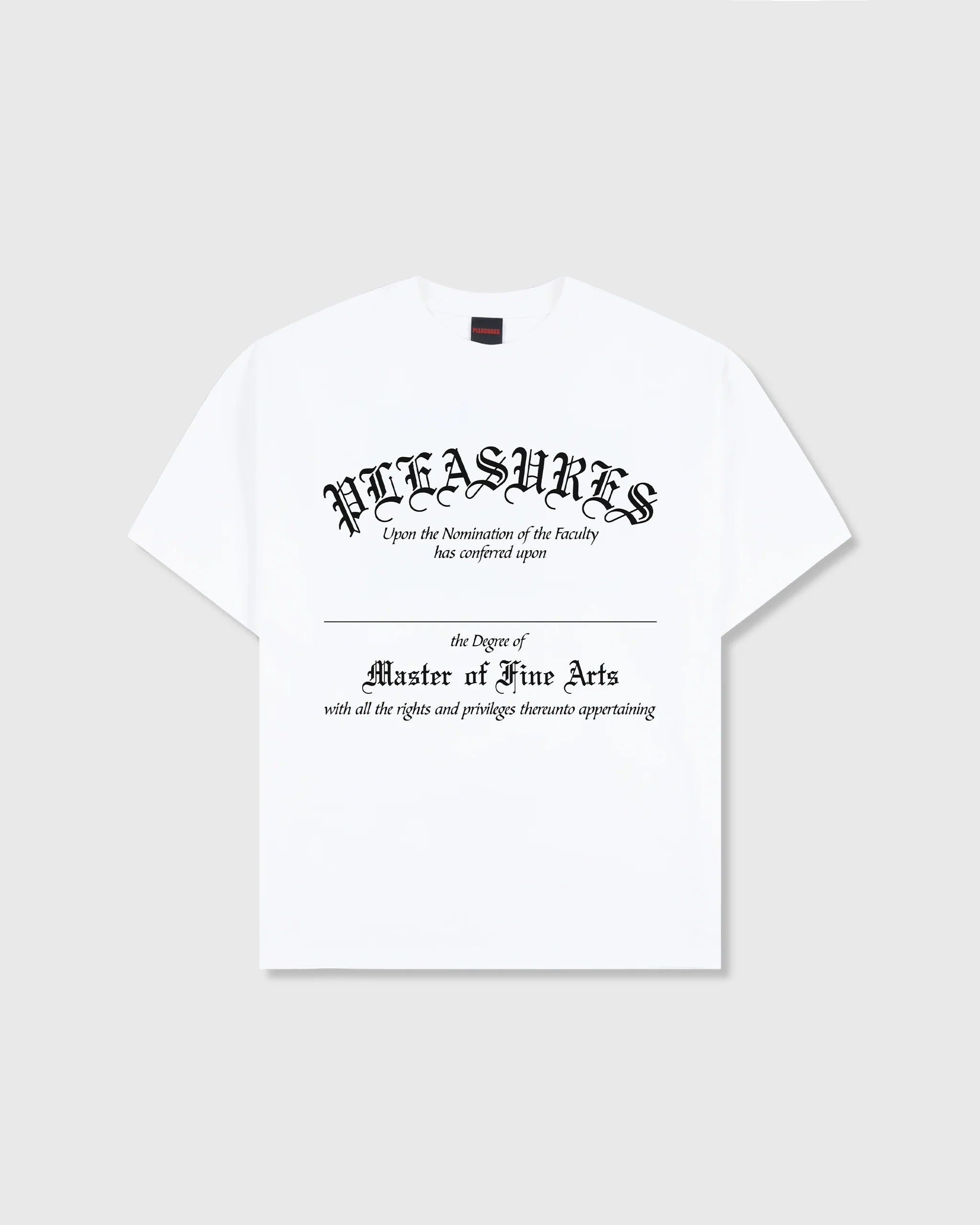 Pleasures x Primus - Degree T-Shirt White