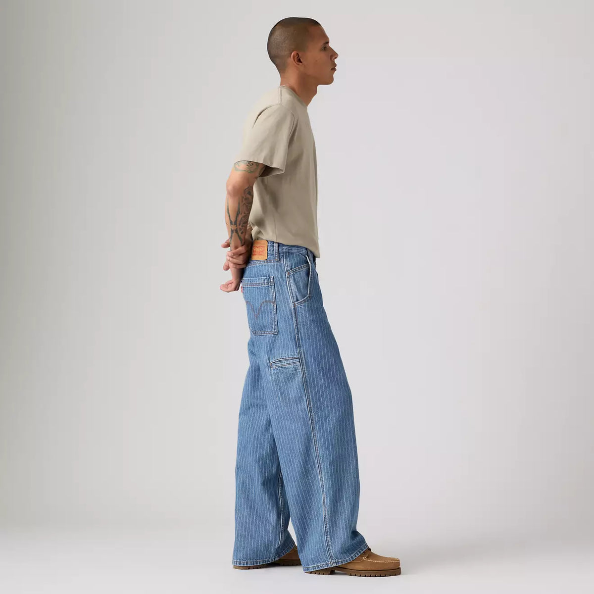 Levi’s - Extra Baggy Utility Jean Kite Express-4